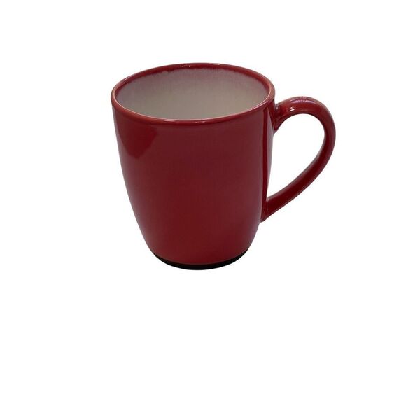 Vtg Sango Nova Retro Red Coffee Mug #4931 – Cherry Red 1980s Ceramic Mug Holiday - Picture 1 of 4